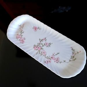 Bernardaud Limoges oblong cake plate